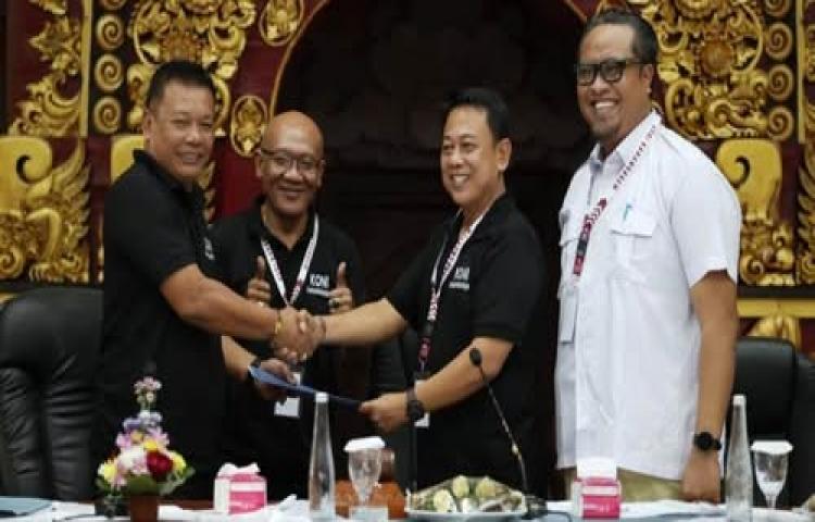 Wabup Pandu Terpilih Secara Aklamasi Ketua KONI Karangasem